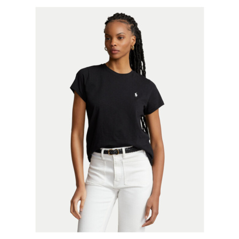 Polo Ralph Lauren Tričko 211898698007 Čierna Regular Fit