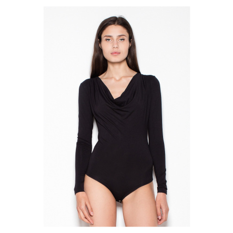 DÁMSKE ČIERNE ELEGANTNÉ BODY VT019 BLACK Venaton