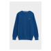 SVETER GANT COTTON PIQUE C-NECK LAKE BLUE