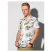 Ombre Clothing Men's shirt with short sleeves K580