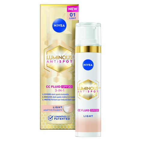 Nivea CC krém Cellular Luminous630 SPF 30 40 ml Deep