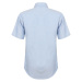 Henbury Dámska košeľa s krátkym rukávom H516 Blue Oxford
