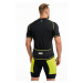 Tričko Rough Radical Cross Sx Black/Lime