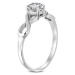 Infinity Surgical Steel Engagement Ring