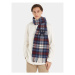 Tommy Hilfiger Šál Th Monogram Tartan Scarf AM0AM11984 Modrá