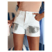 SHINEWEAR Women's Shorts White Dstreet