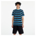 Tričko FRED PERRY Stripe T-Shirt Black/ Light Smoke/ Ocean