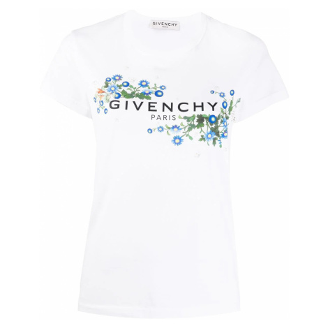 GIVENCHY Floral Logo tričko