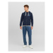 Jack&Jones Mikina 12236179 Tmavomodrá Regular Fit