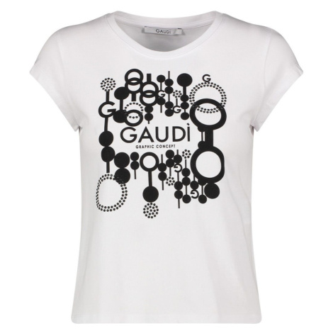 GAUDI Graphic White tričko Gaudí