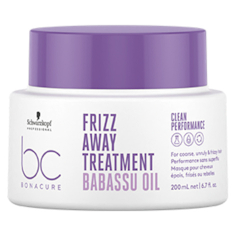 Kúra pre nepoddajné a krepovaté vlasy Schwarzkopf Professional BC Bonacure Frizz Away - 200 ml (