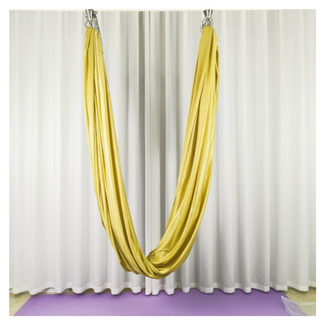Hojdacia sieť Sportago Aerial Yoga Hammock - zlatá - 6m