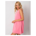 Svetloružové dámske voľné šaty TK-RP-SK-13072021.70P-pink