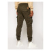 Alpha Industries Jogger nohavice Airman 188201 Zelená Tapered Fit