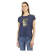 Tričko La Martina Woman Sleveless T-Shirt 40/1 C Modrá