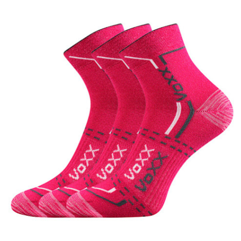 VOXX ponožky Franz 03 magenta 3 páry 114578
