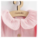 Dojčenský kabátik na gombíky New Baby Luxury clothing Laura ružový 92 , 20C54996