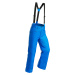 Pánske lyžiarske nohavice 180 s trakmi modré
