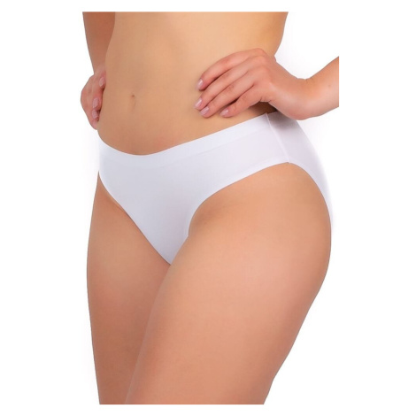 Bezšvové nohavičky Mini Bikini biele Moraj