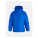 Bunda Peak Performance M Frost Down Hood Jacket Island Blue/Black