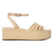 Tommy Hilfiger Espadrilky Essenital Flatform Sandal FW0FW07161 Žltá