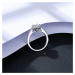 Linda's Jewelry Strieborný prsteň Iconiq Zirconiq Ag 925/1000 Veľkosť: 54