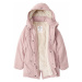 Abercrombie & Fitch Zimná bunda  ružová / hnedá / krémová