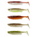 Savage gear gumová nástraha fat minnow t tail clearwater mix 5 ks - 10,5 cm 11 g