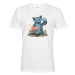 Pánské fantasy tričko s mačkou - tričko pre milovníkov mačky a fantasy
