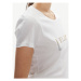 Liu Jo Tričko Ecs T-Shirt Basica M VA4216 JS923 Biela Regular Fit