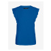 Modré dámske tričko s čipkou VERO MODA Hollyn