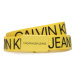 Calvin Klein Jeans Detský opasok Canvas Logo Belt IU0IU00125 Žltá