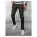 Men's Green Denim Dstreet Pants