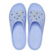 Dámske šlapky (plážová obuv) CROCS Classic Platform Glitter Slide W moon jelly