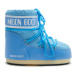 Dámske nízke zimné topánky MOON BOOT MB ICON LOW NYLON F004 ALASKAN BLUE