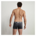 Pánske športové boxerky 3 ks DIM SPORT MICROFIBRE BOXER 3x - DIM SPORT - šedá