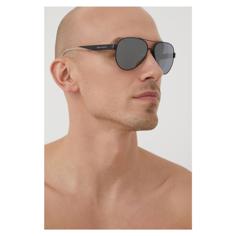 Slnečné okuliare Armani Exchange pánske, čierna farba, 0AX2034S