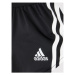 Adidas Športové kraťasy Aeroready Training 3-Stripes Knit HD4343 Čierna Regular Fit