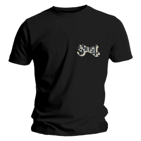 Ghost tričko Pocket Logo Čierna