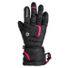 BLIZZARD-Reflex junior ski gloves, black/pink Čierna