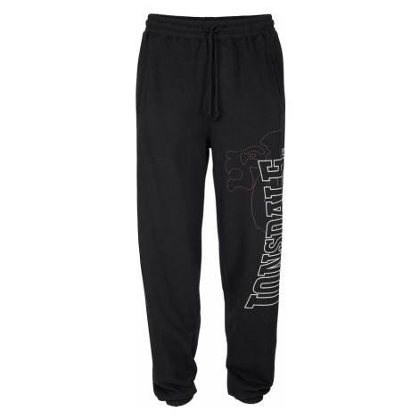 LONSDALE Nohavice 'Dartford'  čierna / biela