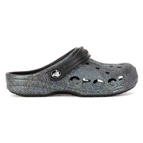 Crocs Šľapky BAYA GLITTER CLOG 207015-0C4 Čierna