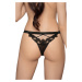 Dámská tanga model 17077569 black - Roza