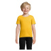 SOĽS Pioneer Kids Detské tričko SL03578 Gold