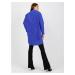 Modrý teddy coat Eveline s vreckami MBM-PL-1521.97P-cobalt