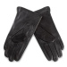 WITTCHEN Pánske rukavice 39-6L-308-1 Čierna