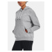 Under Armour Sweatshirt Essential Fleece Hoodie-GRY - Women