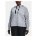 Sivá dámska mikina s kapucňou Under Armour Rival Fleece HB Hoodie