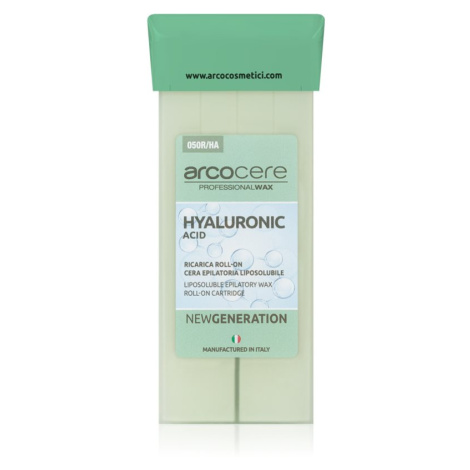 Arcocere Professional Wax Hyaluronic Acid epilačný vosk roll-on náhradná náplň