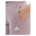 Adidas Teplákové nohavice Essentials Linear IS2105 Fialová Slim Fit